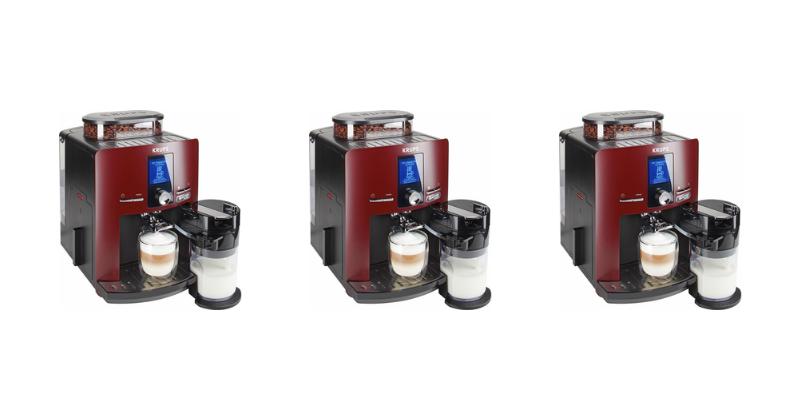 Preisvergleich: Krups Kaffeevollautomat EA829G Latt’Espress Quattro Force, integrierter Milchbehälter